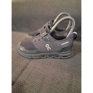 On Cloud Play Triple Black Running Shoes (Kids Size 13K)
